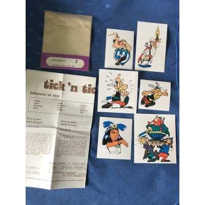 rare Asterix stickers from 1968 new