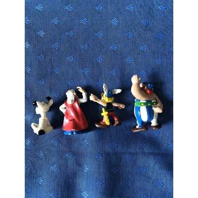Rare Asterix series of 4 ANCEL characters