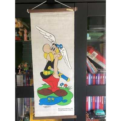 Rare Asterix kakemono from 1974 NEW