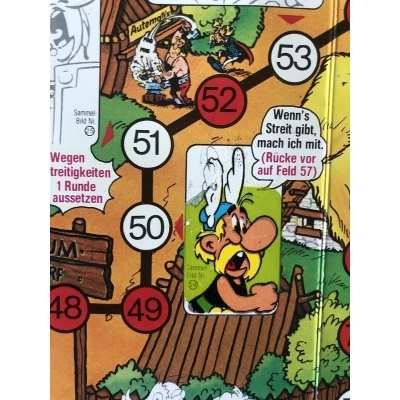Very rare Asterix goose game from 1978 offered by DUPLO HANUTA (3)