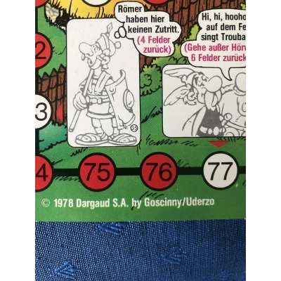 Très rare jeu de l'oie Astérix de 1978 offert par DUPLO HANUTA (3)