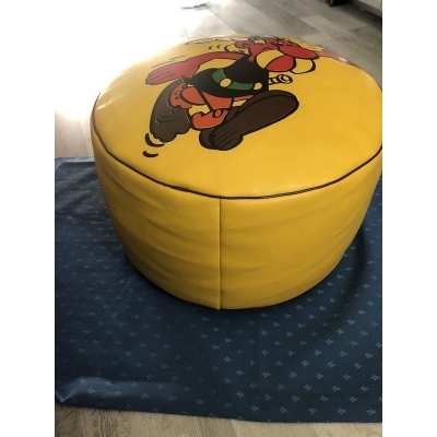 Extremely rare Asterix footstool, near mint condition, year 70