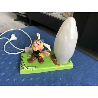 Ultra rare Asterix lamp from 1975 schleich