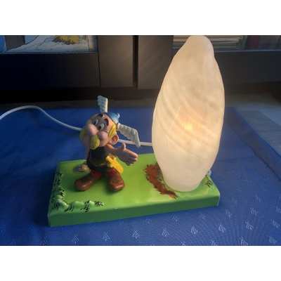 Ultra rare Asterix lamp from 1975 schleich