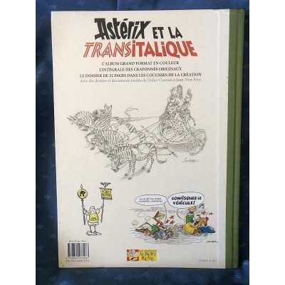 rare Asterix and the Transitalia HC deluxe version 275/350 copies