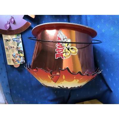 Rare Asterix cauldron with all the characters