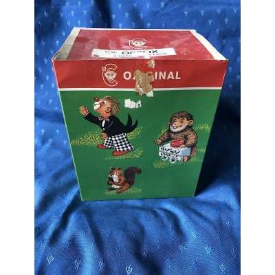 Ultra rare (Asterix) Obelix automaton Carl and original box 1967 Dargaud SA