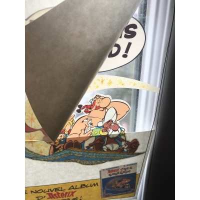 Astérix 2 adhésifs stickers autocollants neuf pour vitrine libraire