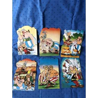 Series of 6 Asterix booklets in Spanish New from 1981