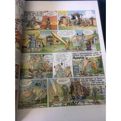 rare Astérix le combat des chefs luxe fauté 151/200 exemplaires version hors commerce pour libraire