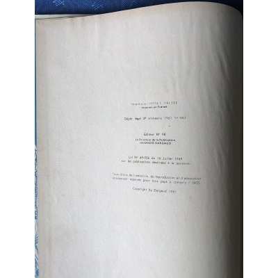 Astérix le gaulois collection pilote 13+4 titres au dos (DL 3e trim. 1961) de 1965