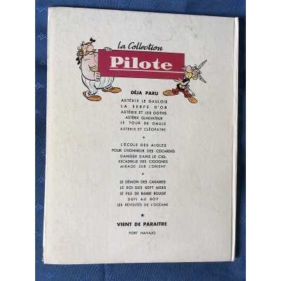 Astérix la serpe d'or collection pilote 16 + 1 titres (3e trim 1963) de 1965