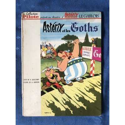 Asterix and the Goths pilot collection white back 9 + 3 back titles from 1964