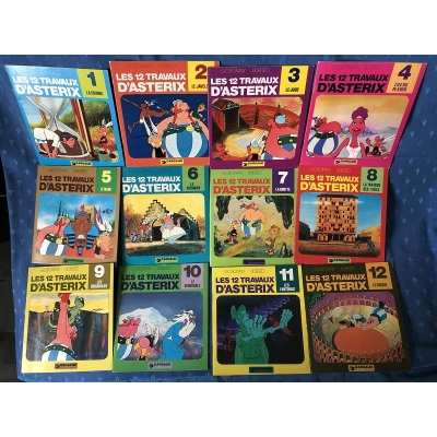 12 travaux d'Astérix complete set in very good condition