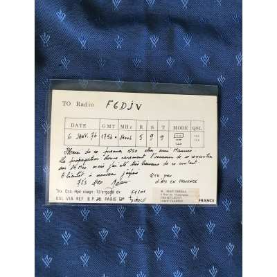 rare Asterix amateur radio card