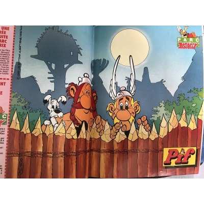 Asterix pif N°1095 the Gaulish pinball machine