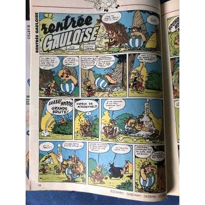 Asterix pif N°1095 the Gaulish pinball machine