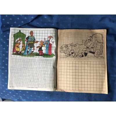 Asterix coloring il piccolo pittore malbuch 1966 blank album