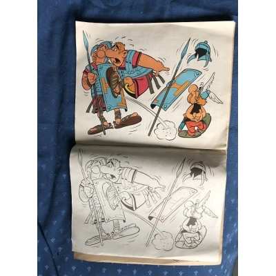 Asterix coloring il piccolo pittore malbuch 1966 blank album