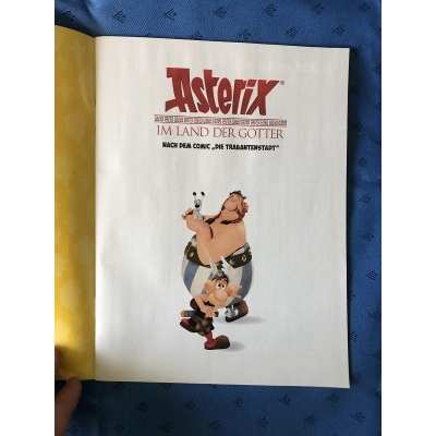 Astérix livre jeux neuf de 36 pages avec 40 stickers autocollants en allemand de 2015