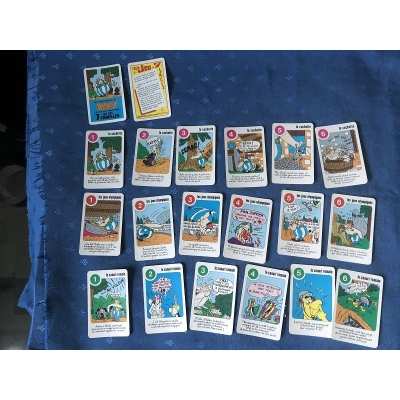 rare Asterix game of 7 families heron complete near new year 70