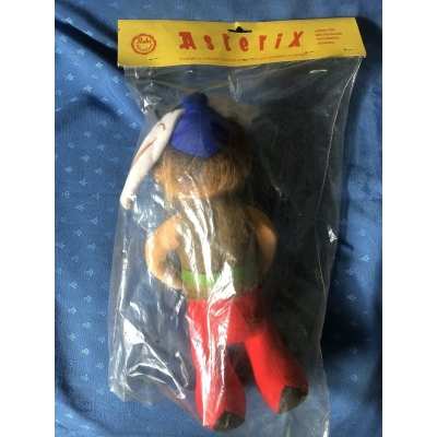 Ultra rare Asterix baki doll new 1974