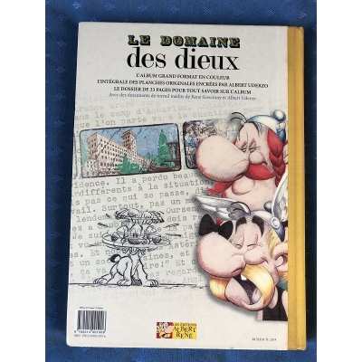 Rare Asterix the domain of the gods deluxe bookseller version 20/300 copies