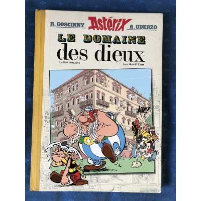 Rare Asterix the domain of the gods deluxe bookseller version 20/300 copies