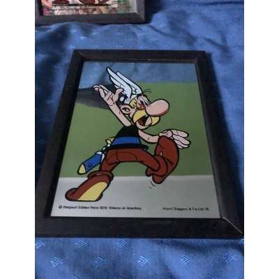 Asterix mirror 21 x 27 cm from 1978