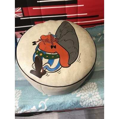 (Asterix) extremely rare Obelix footstool from the 70s