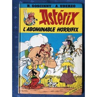 Astérix l'abominable horrifix gp rouge et or N°1
