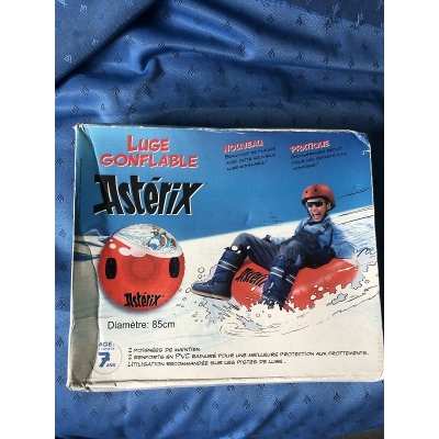 Asterix rare inflatable sled from 2006 new sealed