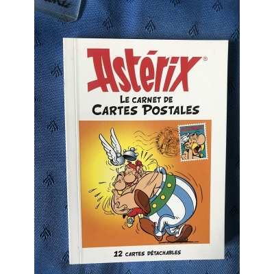 Asterix book of 12 new postcards from 2008
