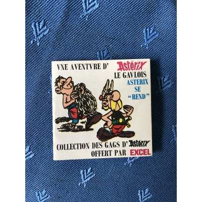 rare "Asterix surrenders" offered by excel margarine from 1967