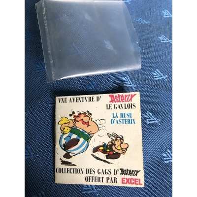 rare "la ruse d'Astérix" offered by margarine excel from 1967 new