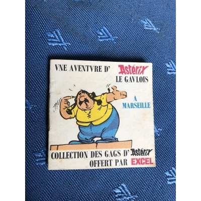 rare Asterix "a Marseille" offered by excel margarine from 1967