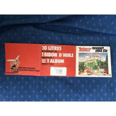 rare Asterix the 18 ELF booklets and its very rare booklet