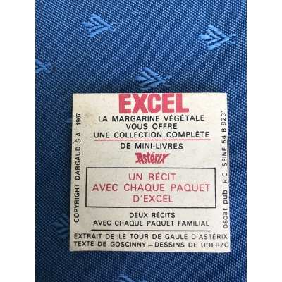 rare "la ruse d'Astérix" offered by excel margarine from 1967