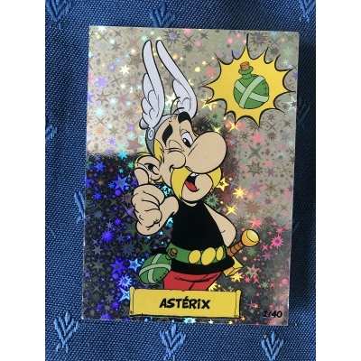 Asterix cora les imbattables new album + 40 cards + 30 unglued stickers