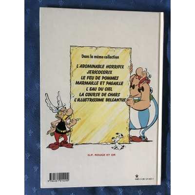 Rare Asterix The Pirates GP red and gold N°7 as new