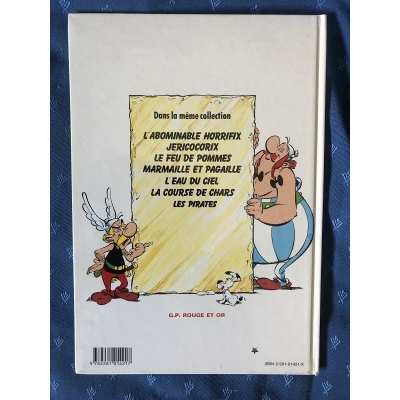 rare Asterix l'illustrissime belcantus GP red and gold