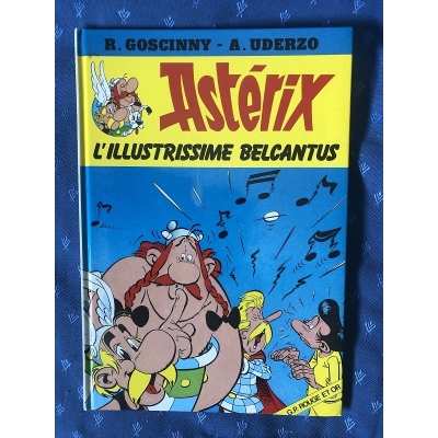 rare Asterix l'illustrissime belcantus GP red and gold