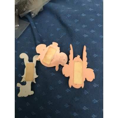 Rare Asterix 3 napkin holders from 1974 new