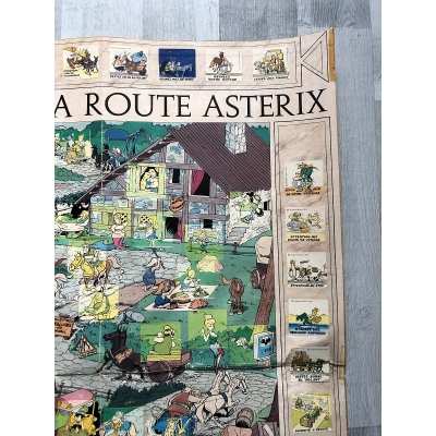 ultra rare affiche Astérix CANDIA complète " le code de la route " de 1975