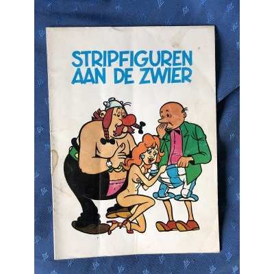 Rare Dutch Asterix erotic parody out of print