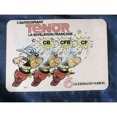 ultra rare Asterix tenor advertising bundle separator