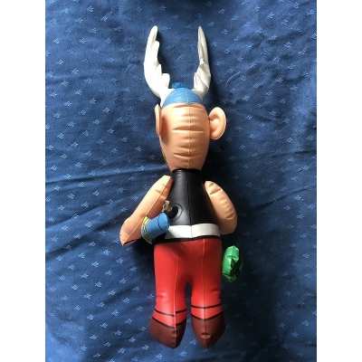 Ultra rare inflatable Asterix from 1976 (version 2) without writing on the belt