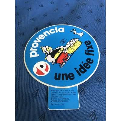 Astérix sticker autocollant provencia de 1978 " ordralfabetix "