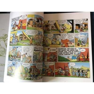 rare Asterix "le combat des chefs" HC with defect in 200 copies new