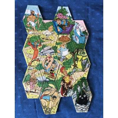 rare Astérix série complète puzzle six de Savoie de 1976